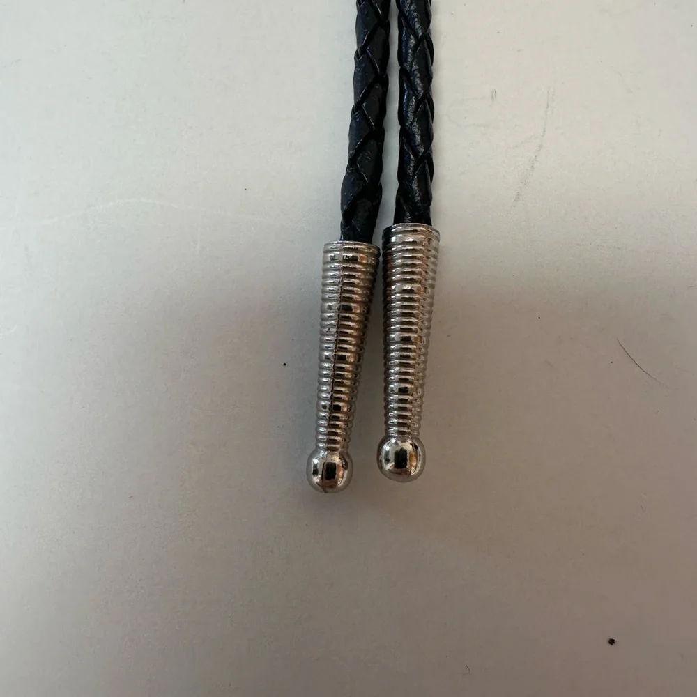 Aminco Gold and Silver Bolo Tie - Picture 3 of 6